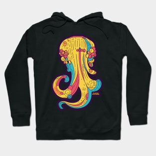 Plastic Macaroni Boho Trippy Hippy Tortellini Hoodie